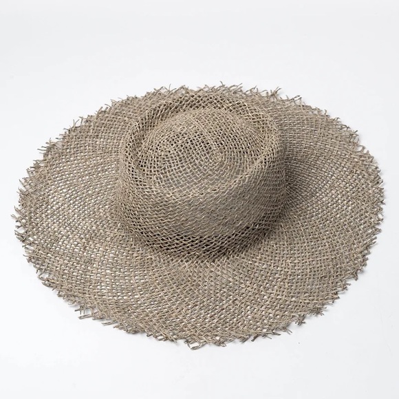 799. LAST 1! European Tan Bohemian Retro Straw Hat - Picture 2 of 5